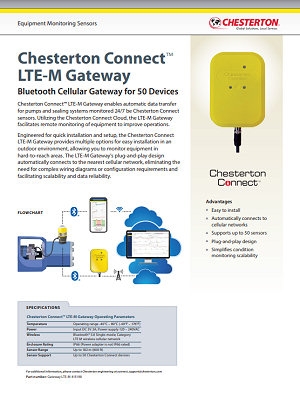 Chesterton Connect LTE-M Gateway Data Sheet