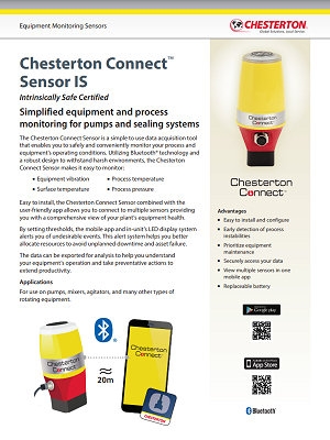 Chesterton Connect Sensor IS Data Sheet